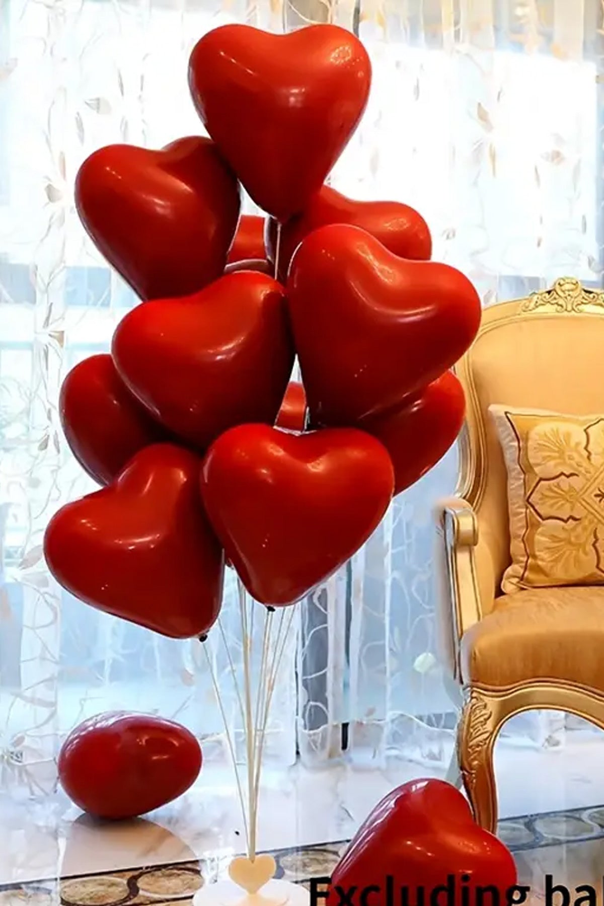 Küçük 7'li Balon Standı Seti Parti ve Doğum Günü Masaüstü Balon Tutucu Kolay Kurulum Balon Standı - Detay