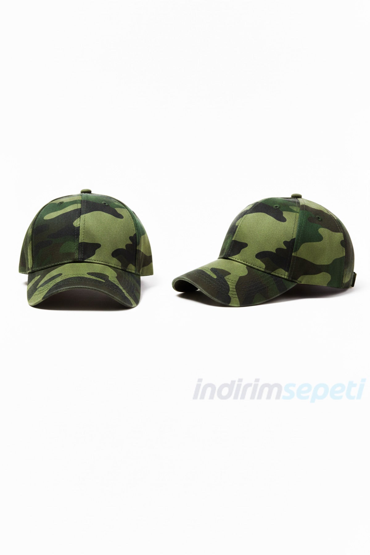 Kamuflaj Desenli Unisex Şapka – Ayarlanabilir Spor Baseball Kep | Günlük Outdoor Tarz