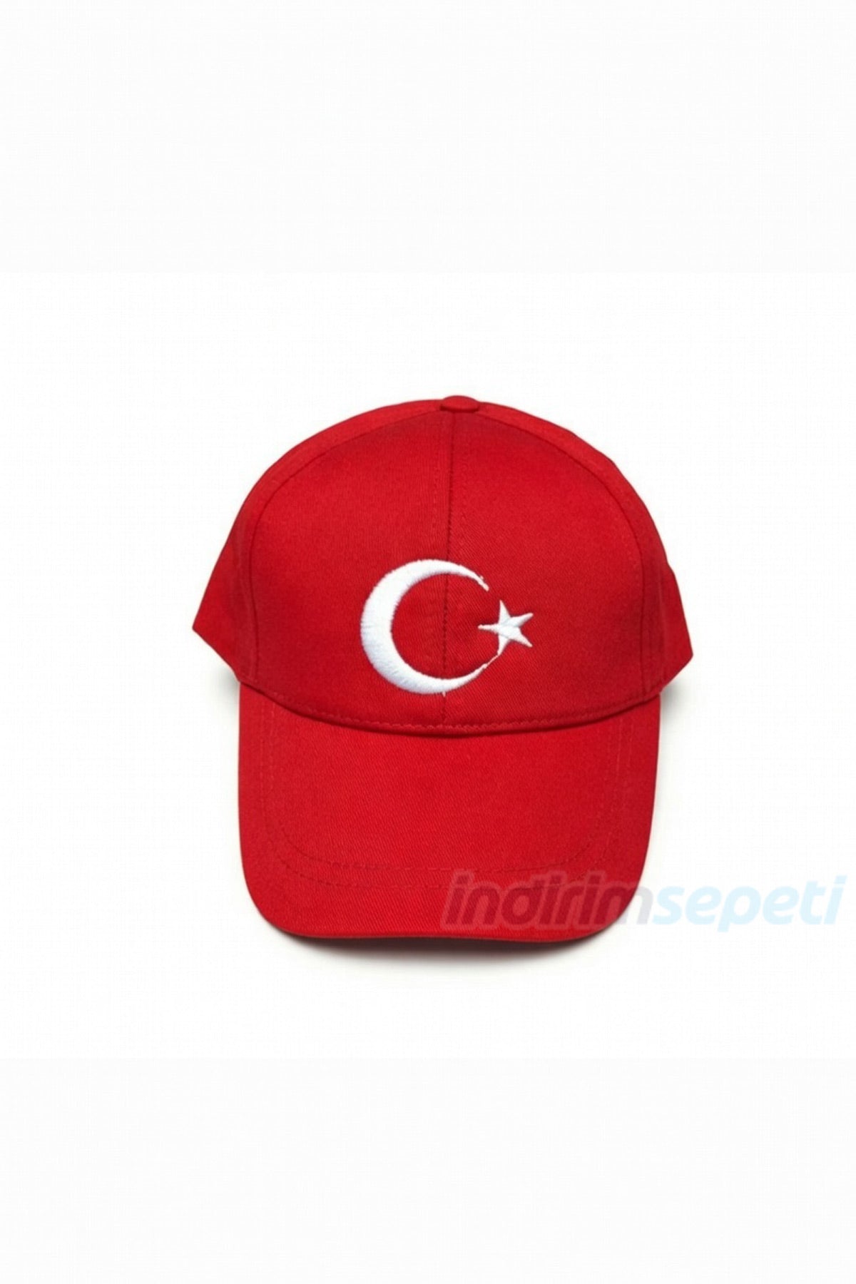Kırmızı Ayyıldız Mevsimlik Şapka – Nakışlı, Sağlam Dikişli Unisex Türk Bayraklı Spor Kep - 2