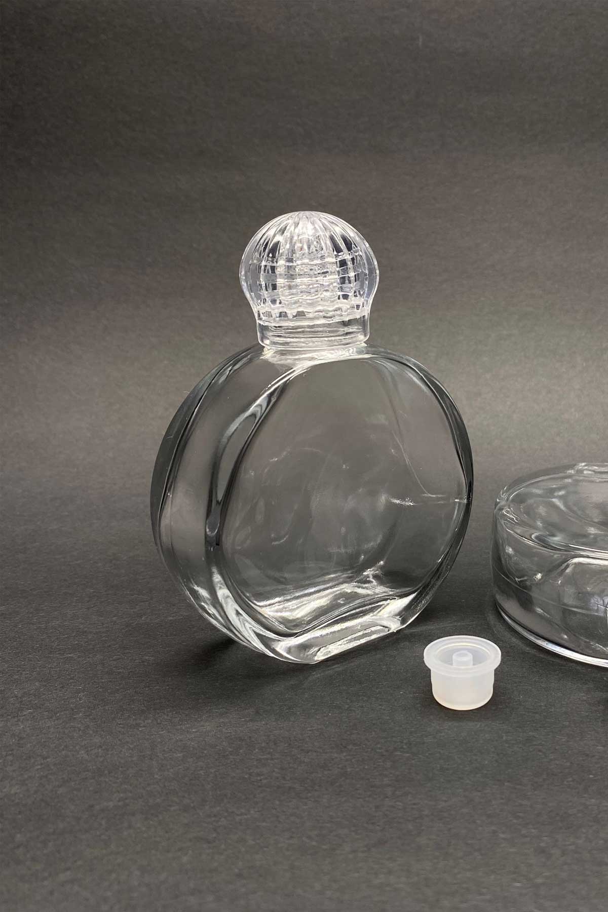 50 ml 0VAL Hediyelik Cam Kolonya Şişesi Düğün, Nişan Için Hediyelik Kolonya Şişeleri