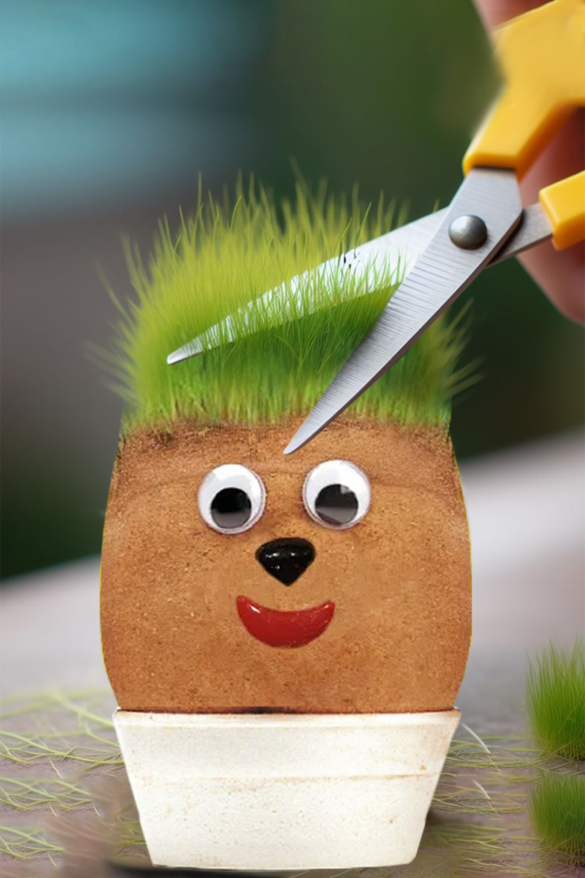 Çim Adam Yapım Seti 5 Adet  Emojinli Çim Adam  Mezuniyet ve Etkinlikler Kutlama Yaş Günü Etkinlik