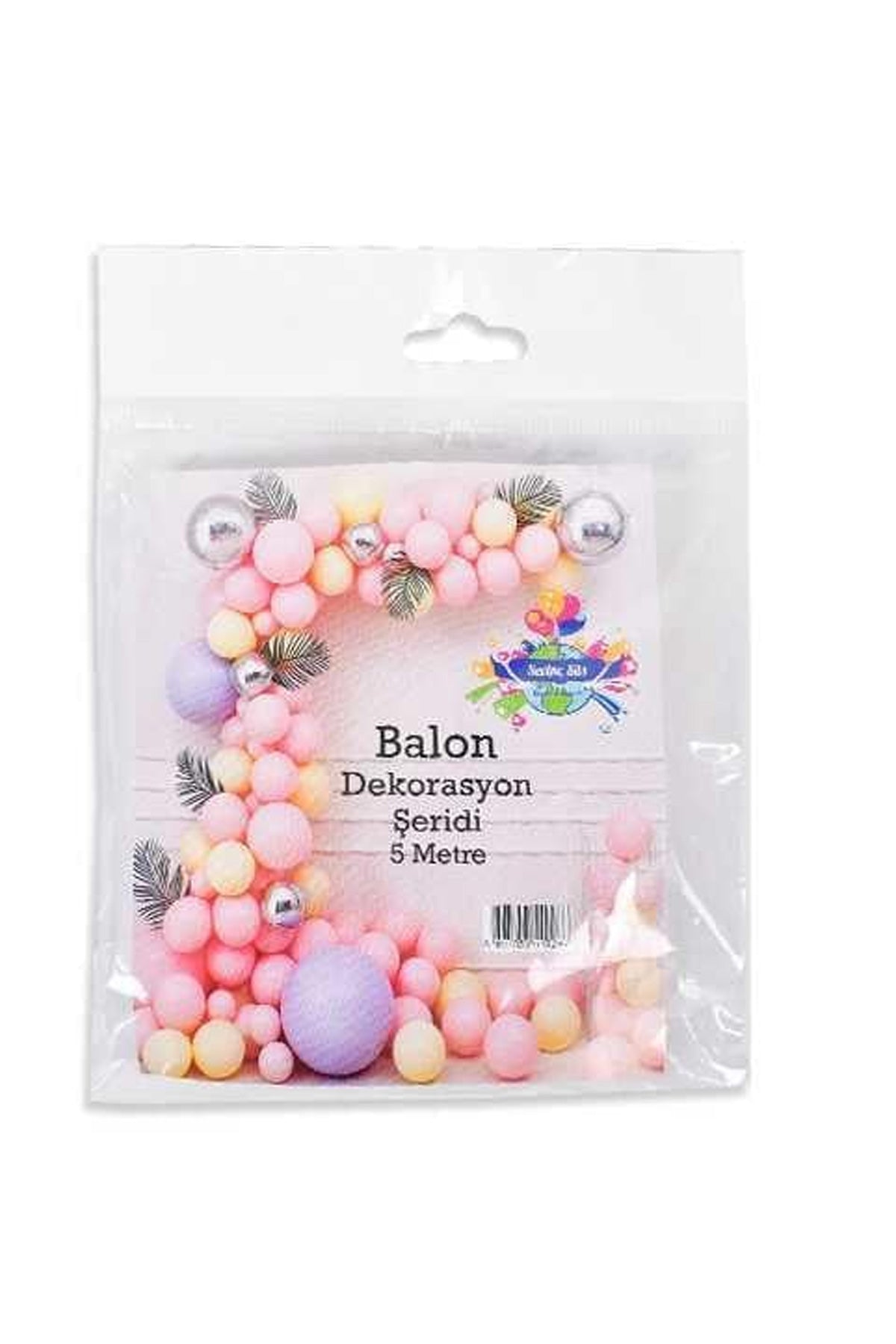 Balon Zinciri 5 Mt Halka Balon Tutucu Plastik Doğum Günü Partisi, Düğün Etkinlik Sahne Süslemesi - Detay